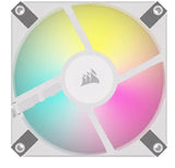 Corsair iCUE AF120 RGB Slim 120mm Low Profile White Fan Twin Pack Corsair
