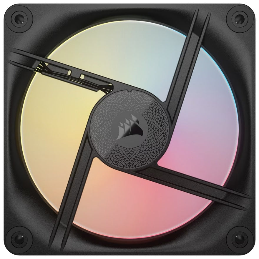Corsair LX120-R RGB 120mm PWM Reverse PC Fans - Triple Pack Black