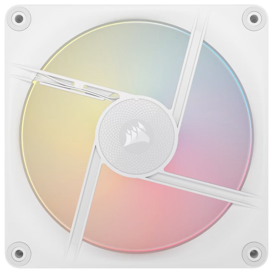 Corsair LX140-R iCUE LINK RGB 140mm Reverse Fan Dual Pack - White Corsair