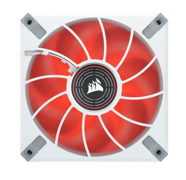 CORSAIR ML120 ELITE Red LED 120mm Magnetic Levitation PWM Fan Corsair
