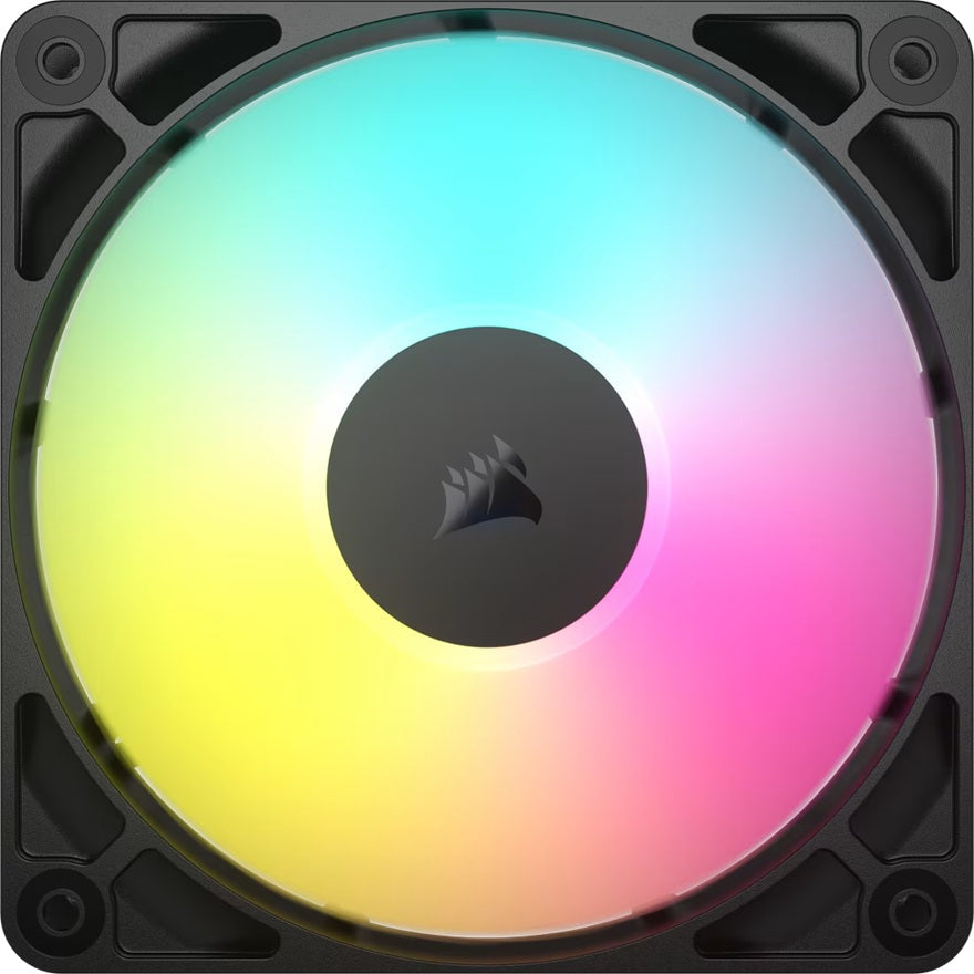 Corsair RS120 ARGB 120mm PWM Fans Triple Pack - Black PC Cooling Corsair