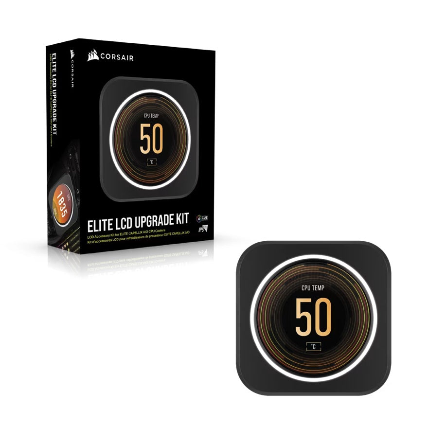 Corsair iCUE ELITE LCD Display Upgrade Kit - Personalize Your CPU Cooler