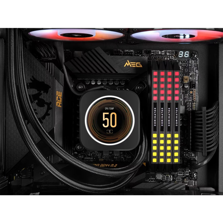 Corsair iCUE ELITE LCD Display Upgrade Kit - Personalize Your CPU Cooler