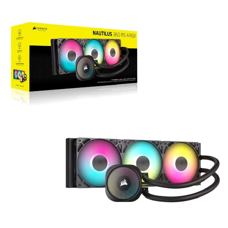 Corsair NAUTILUS 360 RS ARGB AIO Liquid CPU Cooler Corsair