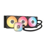 CORSAIR iCUE LINK TITAN II 360 RX RGB - Black, 360mm AIO, FlowDrive Gen 2, RX II Fan, RGB, Copper Coldplate, A