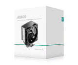 DeepCool AG600 ARGB Superior Performance 6 Heatpipe Single Tower CPU Cooler R-AG600-BKAMMG2-G