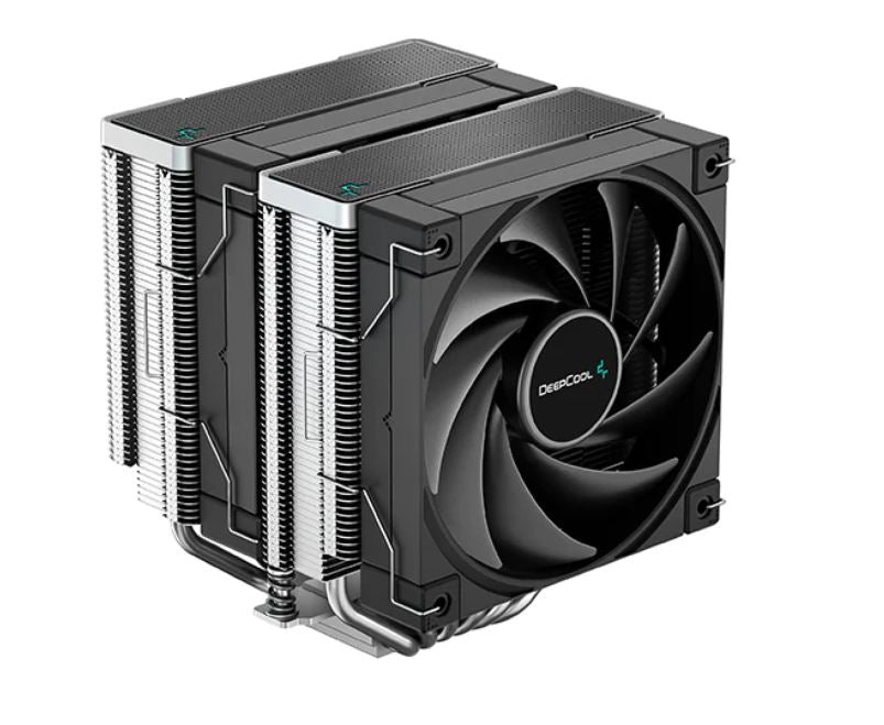 DeepCool AK620 High Performance Dual Tower CPU Cooler, 6 Copper Heat Pipes, 2x120 FDB Fans, 260W Heat Dissipat