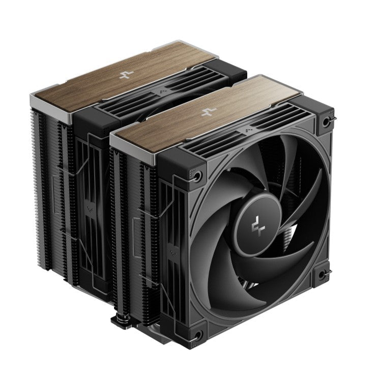 DeepCool AK620 G2 Wood Grain Top Cover CPU Cooler, 4-pin PWM, Hydro Bearing Intel LGA1851/1700/1200/1151/1150/1155/ AM5/AM4 DEEPCOOL