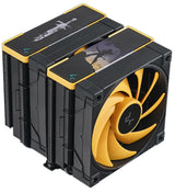 DeepCool AK620 Zero Dark Zoria High Performance CPU Cooler, 2x120mm Fluid Dynamic Bearing Fans, 6 Copper Heat