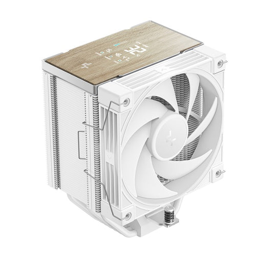 AK700 Digital WH CPU Cooler: High Performance with Display & Wood Grain DEEPCOOL