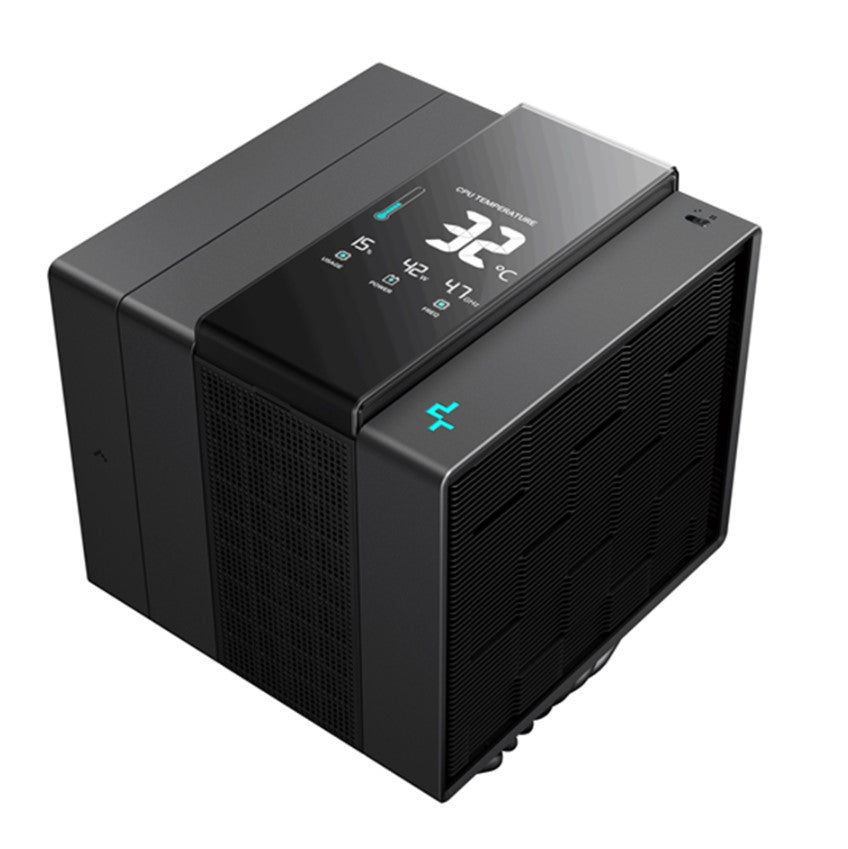 DeepCool ASSASSIN IV VC VISION CPU Air Cooler | 300W TDP & Digital Display DEEPCOOL