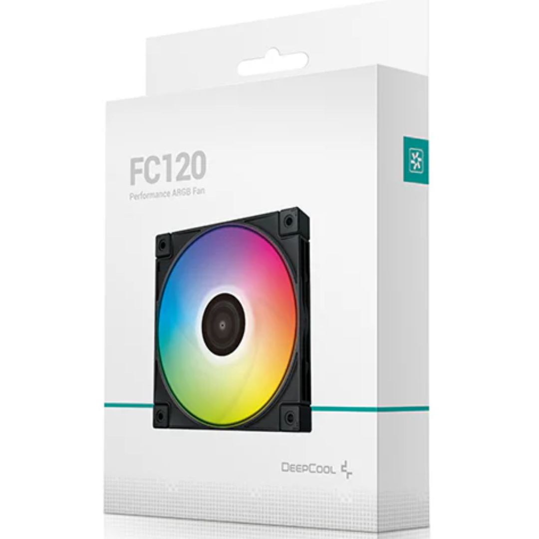 DeepCool FC120 RGB PWM Performance Fan with Easy Cable Management