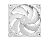 DeepCool FD12 v2 WH 120mm Performance Integral Blade Silent Ring Case Fans, 4-pin PWM, 500~2500 RPM, Hydro Bea