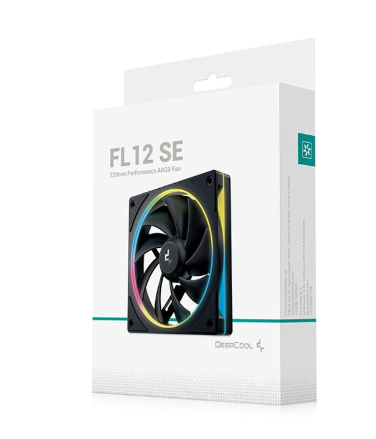 DeepCool FL12 SE ARGB Fan - Vibrant PC Lighting & Cooling