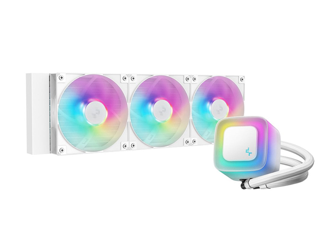 DeepCool LE360 WH V2 360mm White AIO Liquid CPU Cooler