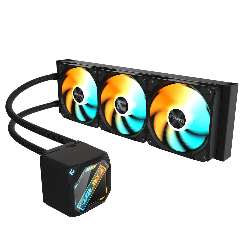 GIGABYTE GAMING 360 AIO Liquid CPU Cooler - Intel/AMD, Black ARGB Gigabyte