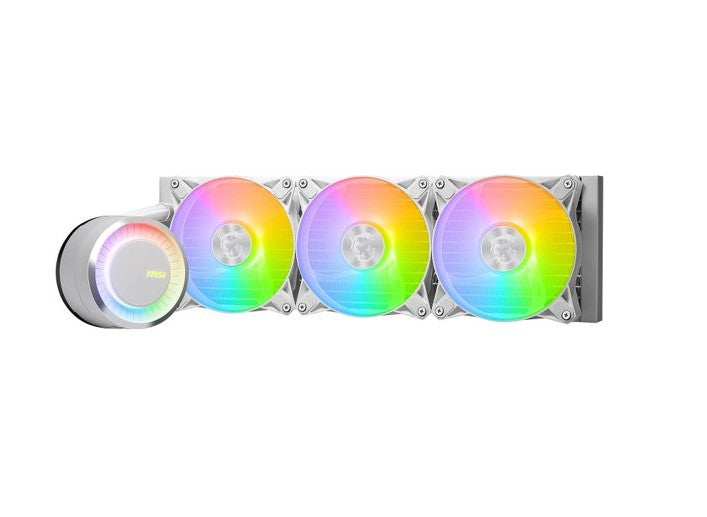 MSI MAG CORELIQUID E360 WHITE 360mm AIO Liquid CPU Cooler ARGB