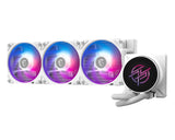 MSI MPG CORELIQUID P22 360 - White, 360mm AIO, 2.1' IPS LCD, 540x540, 3x120mm ARGB Fans, 2000RPM, 62.6CFM, LGA