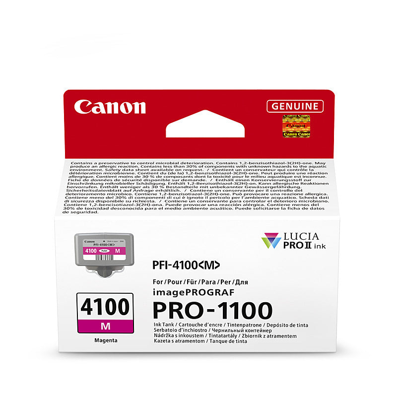 Genuine Canon PFI-4100 Magenta Ink Cartridge Canon