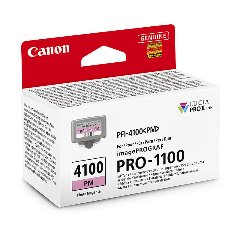 Genuine Canon PFI-4100 Photo Magenta Ink Cartridge Canon