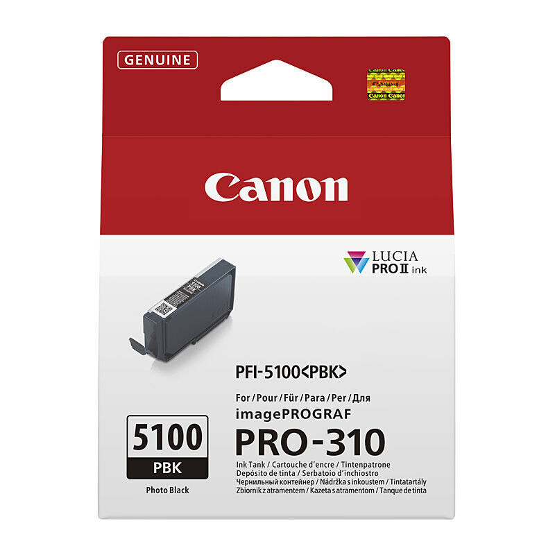Genuine Canon PFI-5100 Photo Black Ink Cartridge Canon