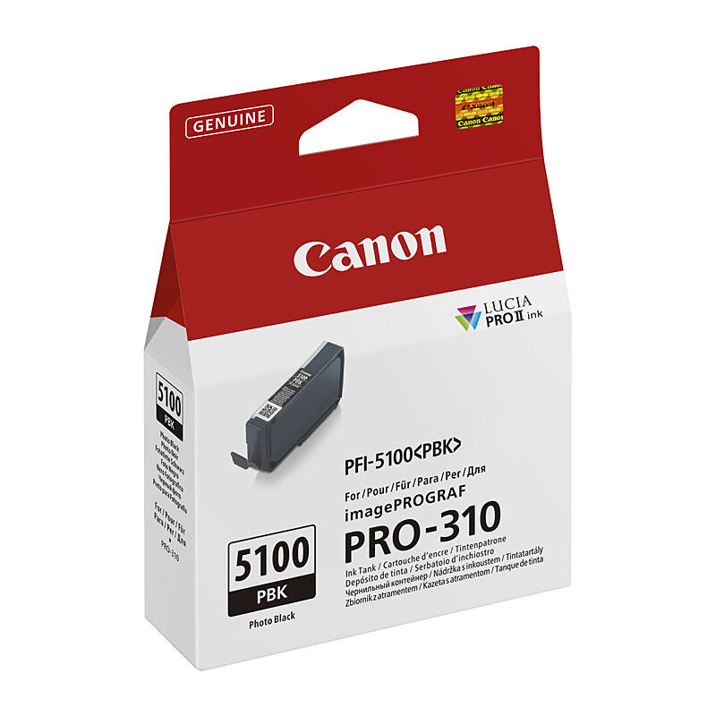 Genuine Canon PFI-5100 Photo Black Ink Cartridge Canon