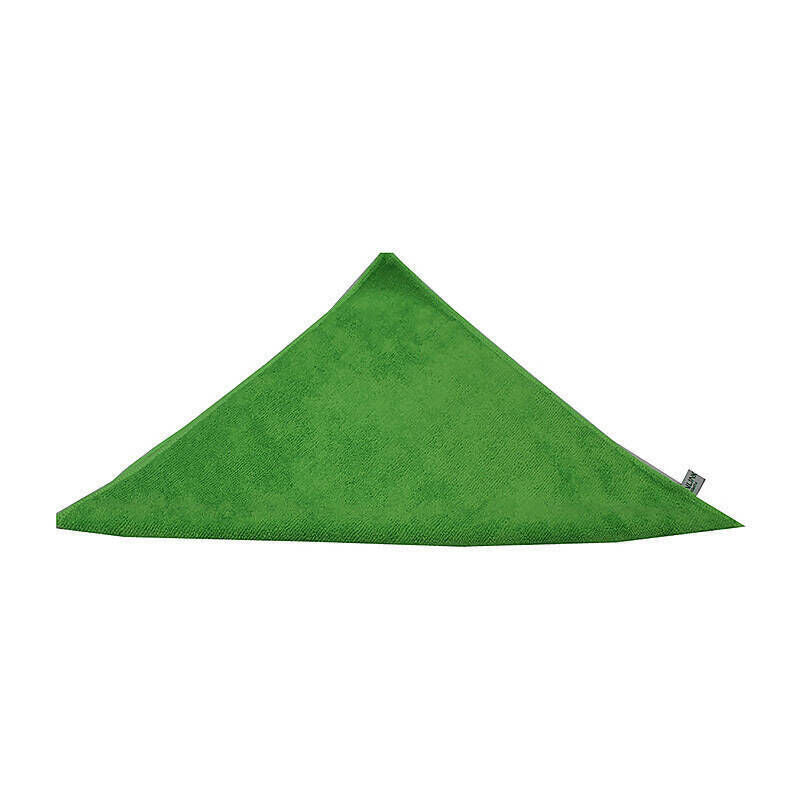 Cleanlink Green Microfibre Cleaning Cloths 40cm - 5 Pack Cleanlink