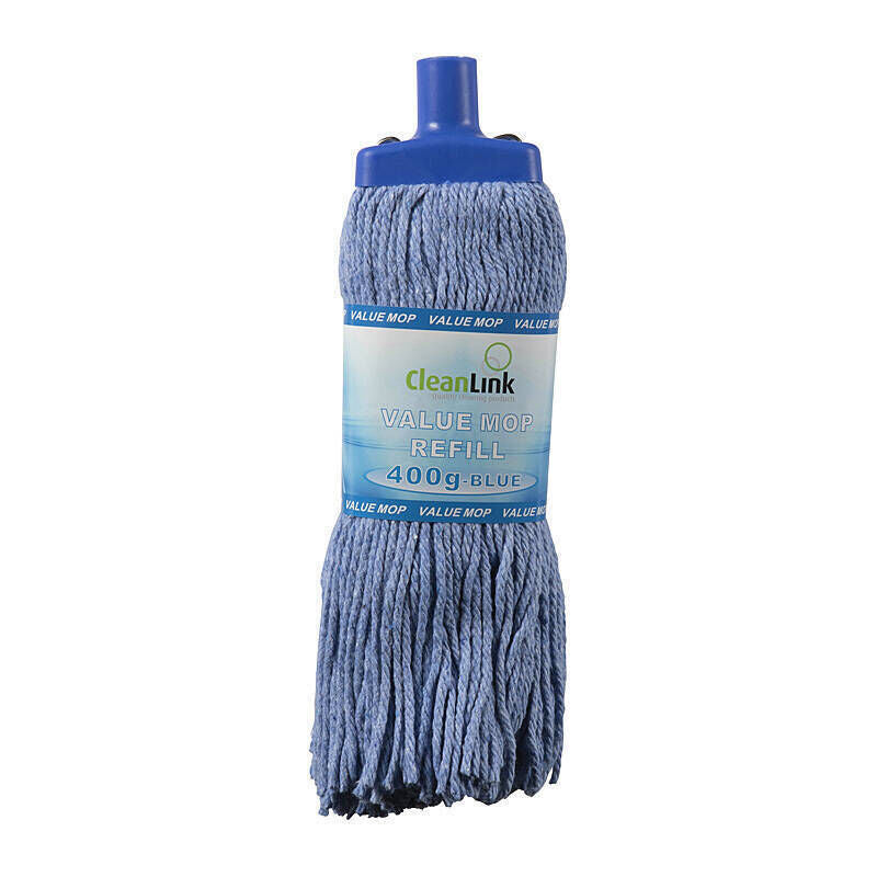 Cleanlink Blue Mop Head 400g - Heavy Duty Cleaning Cleanlink