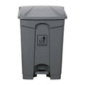 Cleanlink 45L Grey Pedal Waste Bin Cleanlink