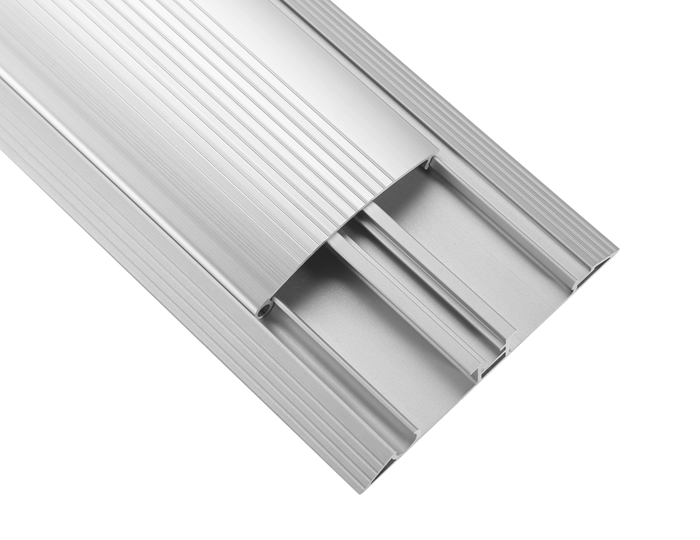 Aluminum Cable Management Floor Cover - Hide Wires & Protect Cords Brateck