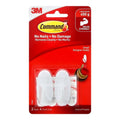 Command Designer White Hooks - 2 Pack | Damage-Free Hanging Command