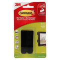 Command Medium Black Picture Hanging Strips - Damage-Free Wall Decor Command