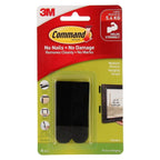 Command Medium Black Picture Hanging Strips - Damage-Free Wall Decor Command