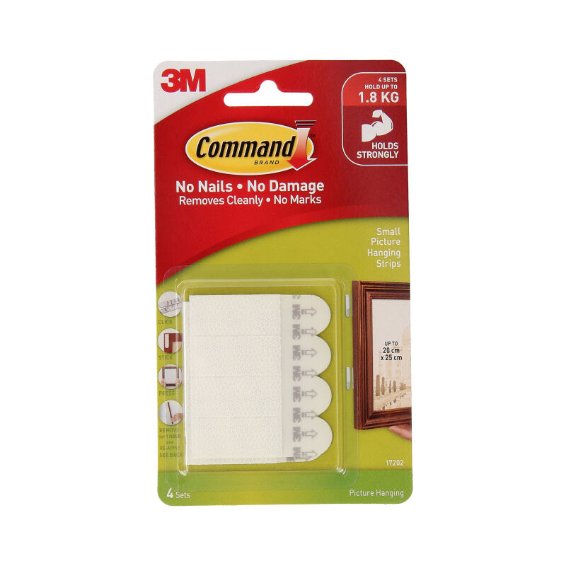 Command Picture Hanging Strips - Easy, Damage-Free Wall Hanging Command
