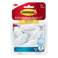 Command Bath Hooks - Damage-Free Wall Hangers (6-Pack) Command
