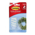 Command Medium Clear Hooks - 2-Pack | Damage-Free Hanging Command