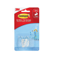 Command Small Clear Damage-Free Hooks | 2-Pack Command