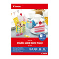 Canon MP-101DA4 Double-Sided Matte Photo Paper A4 - 50 Sheets Canon
