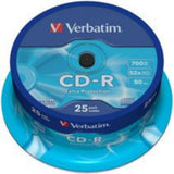 52x High-Speed CD-R Discs – Record Data, Music & Photos 