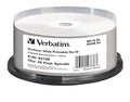 Verbatim 25GB White Inkjet Printable BD-R Blu-ray Discs