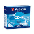 Reliable 52x High-Speed Blank CD-R Discs for Data & Music