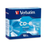 Reliable 52x High-Speed Blank CD-R Discs for Data & Music 