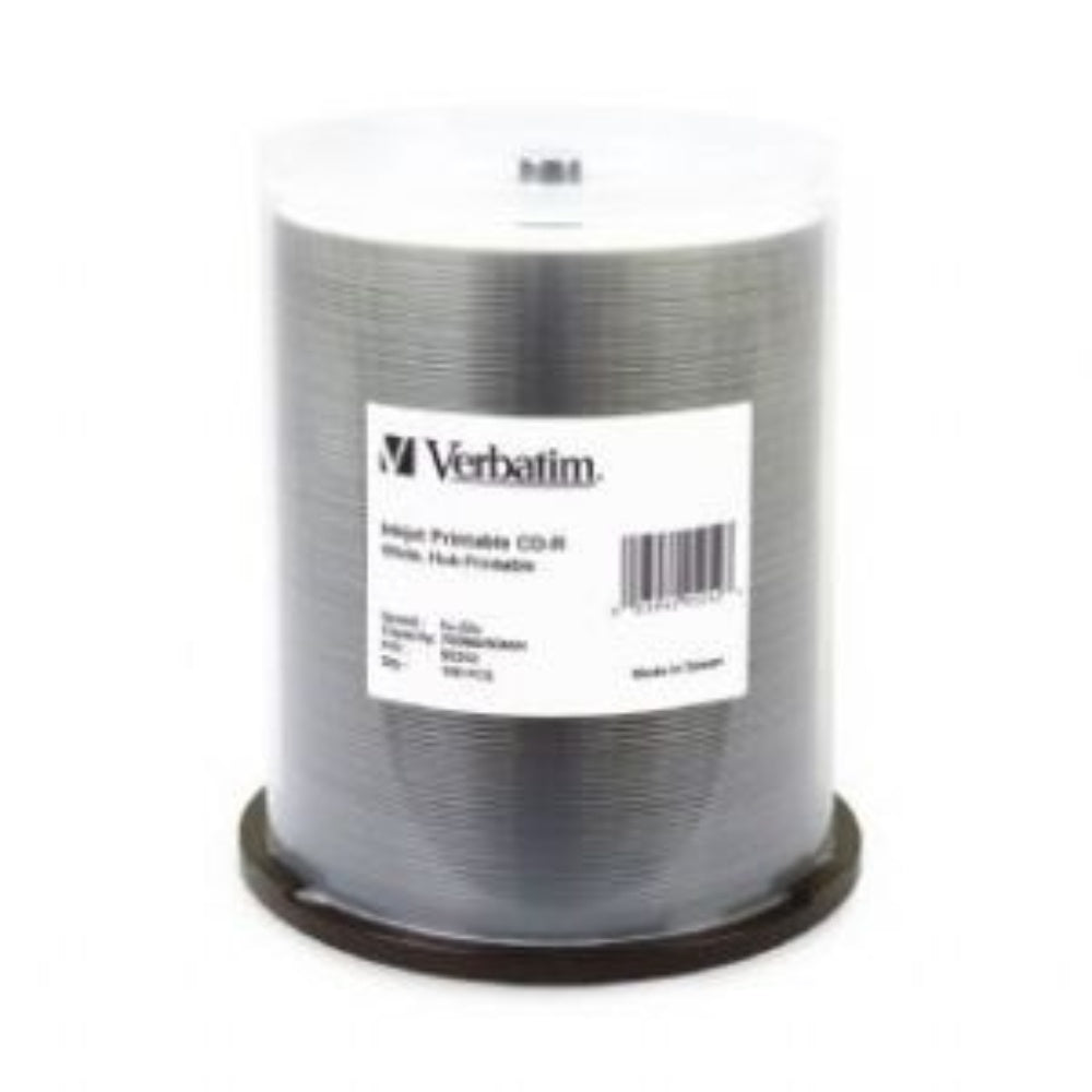White Inkjet Printable CD-R 52x 700MB | Photo Quality Discs 