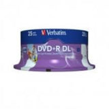 Verbatim 8.5GB DVD+R DL Double Layer Blank Discs | Printable 