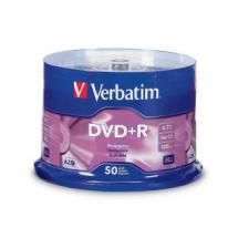 16X DVD+R Blank Discs - 4.7GB for Video Recording & Data Backup Verbatim