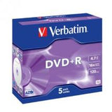 High-Speed 4.7GB 16X DVD+R Disc for Recording & Backup Verbatim