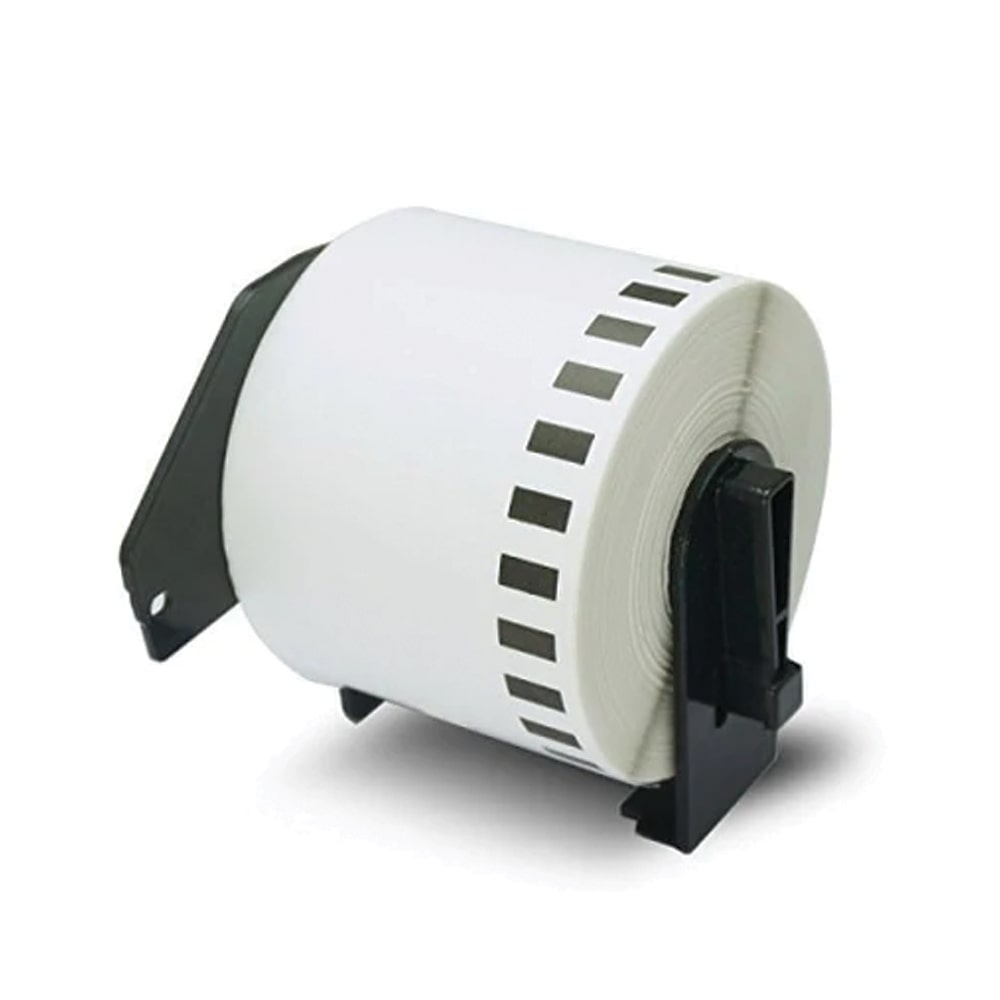 Brother DK-22251 Black/Red Continuous Paper Roll 62mm x 15.24m