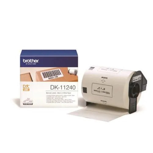 Brother DK-11240 Large White Multi-Purpose Labels - 102mm x 51mm, 600 Labels 