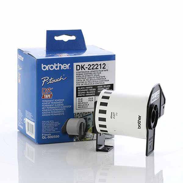 Brother DK22212 White Roll