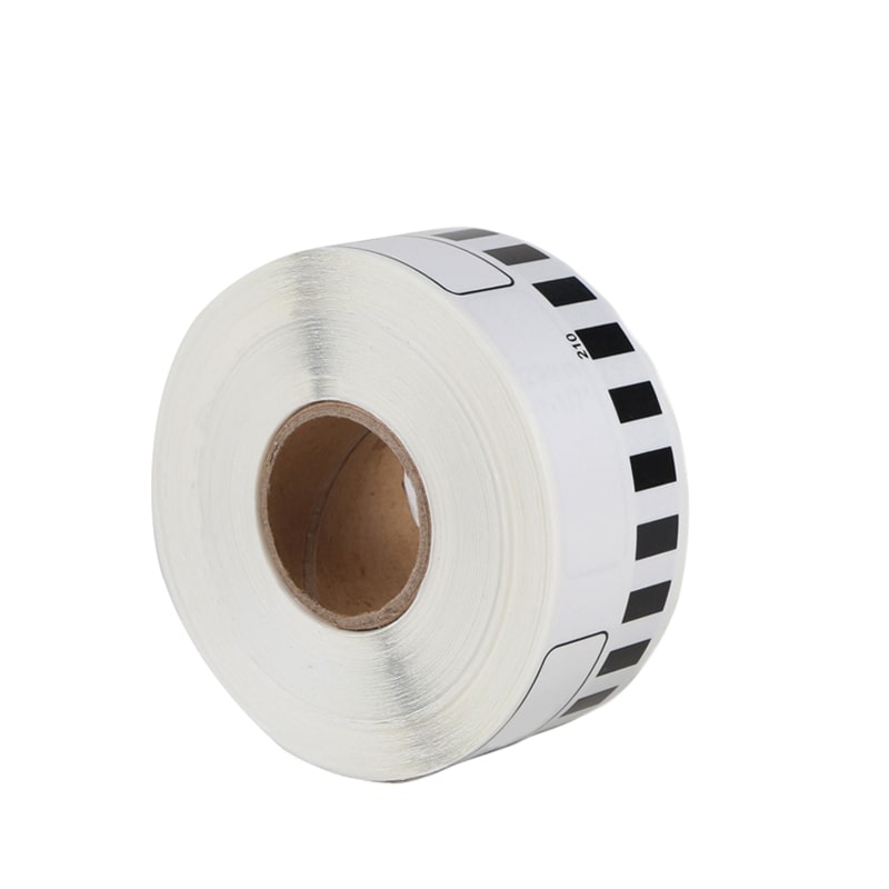 Brother QL White Continuous Thermal Label Roll 12mm Brother